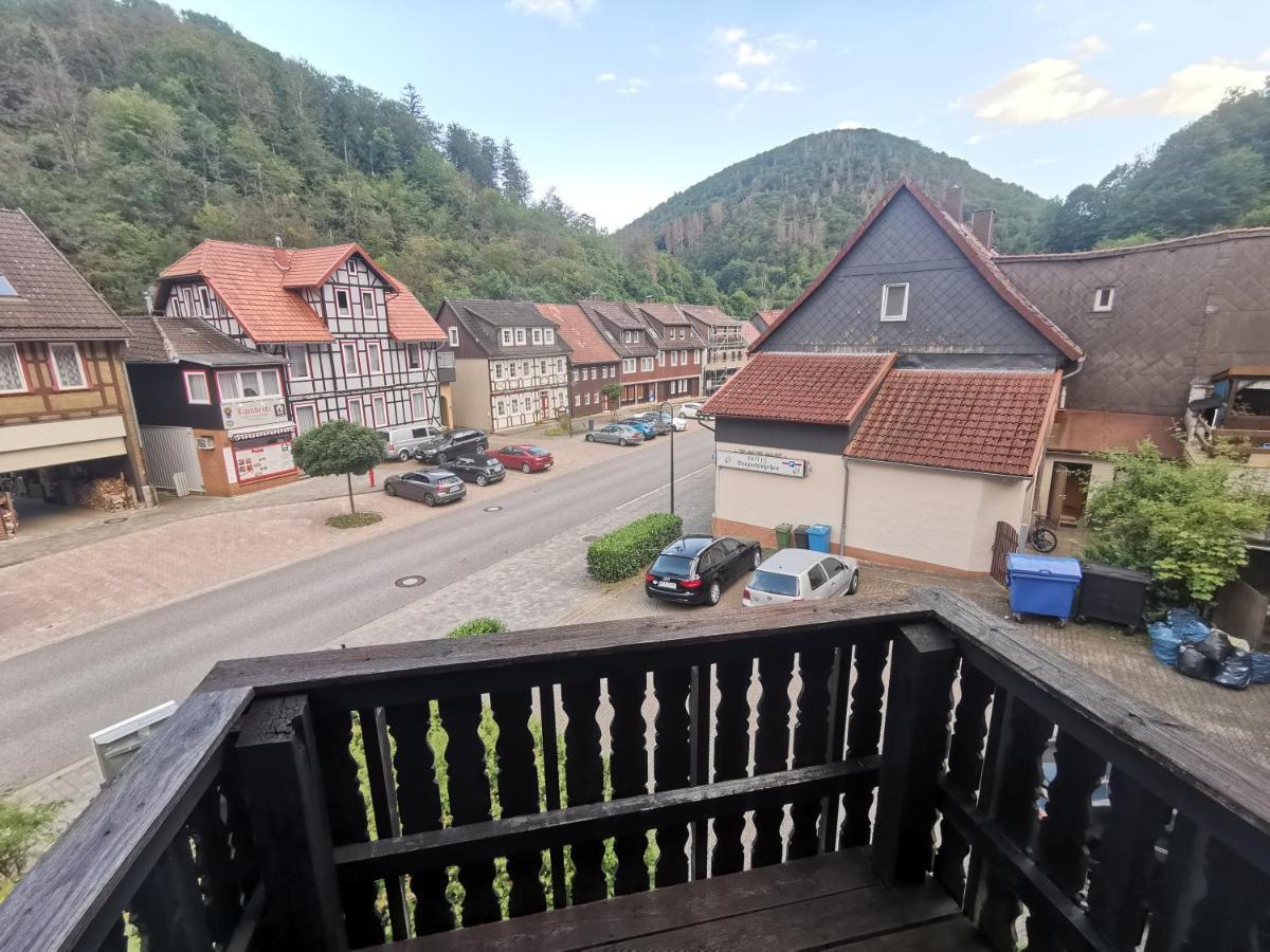 Hotel And Restaurant Bergschloesschen Zorge Exterior photo